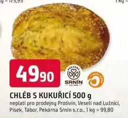 Trefa SRNIN CHLÉB S KUKUŘICÍ 500 g nabídka