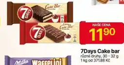 Hruška 7Days Cake bar různé druhy, 30-32 g nabídka