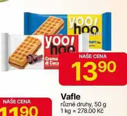 Hruška Vafle různé druhy, 50 g nabídka