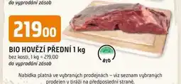 Trefa BIO HOVĚZÍ PŘEDNÍ 1 kg bez kosti nabídka