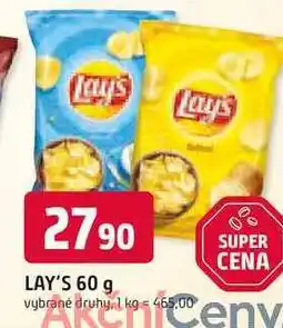 Trefa LAY'S 60 g nabídka