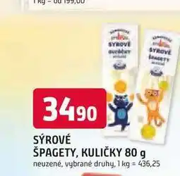 Trefa SÝROVÉ ŠPAGETY, KULIČKY 80 g nabídka