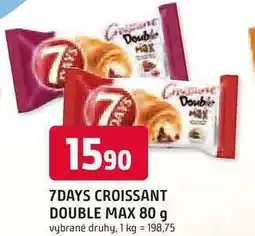 Trefa 7DAYS CROISSANT DOUBLE MAX 80 g nabídka