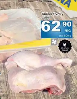 Jip Kuřecí čtvrtky zadní nabídka