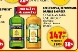 Penny Market Becherovka orange & ginger nabídka