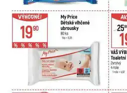 Globus Dětské vlhčené ubrousky nabídka