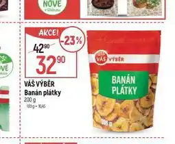 Globus Banán plátky nabídka