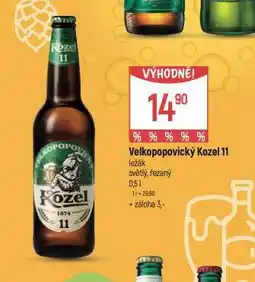 Globus Pivo velkopopovický kozel 11 nabídka
