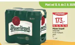 Globus Pivo pilsner urquell nabídka
