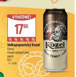 Globus Velkopopovický kozel černý nabídka