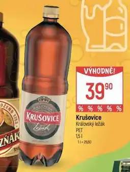 Globus Pivo krušovice 12 královský ležák nabídka
