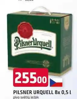 Trefa Pilsner Urquell Pivo ležák světlý 8 x 0,5l nabídka