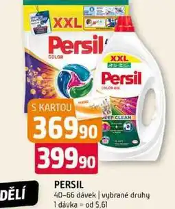 Terno Persil 40-66 dávek vybrané druhy nabídka