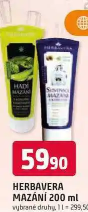 Trefa HERBAVERA MAZÁNÍ 200 ml nabídka