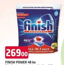 Trefa FINISH POWER tablety do myčky 48 ks nabídka