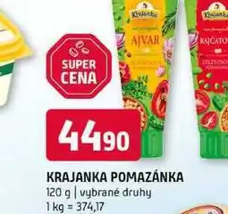 Terno Krajanka pomazánka 120 g vybrané druhy nabídka