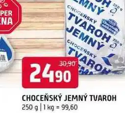 Terno Choceňský jemný tvaroh 250g, různé druhy nabídka