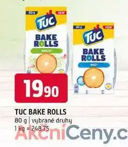 Terno TUC BAKE ROLLS 80 g vybrané druhy nabídka