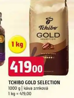 Terno TCHIBO GOLD SELECTION 1000 g káva zrnková nabídka