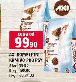 Terno AXI KOMPLETNÍ KRMIVO PRO PSY 3 kg nabídka