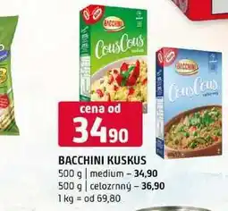Terno BACCHINI KUSKUS 500 g medium 500 g celozrnný nabídka