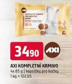 Terno AXI KOMPLETNÍ KRMIVO 4x 85 g kapsičky pro kočky nabídka