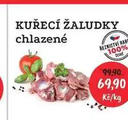 RABBIT řeznictví KUŘECÍ ŽALUDKY chlazené 1kg nabídka