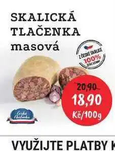 RABBIT řeznictví SKALICKÁ TLAČENKA 100g nabídka
