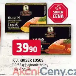 Terno F. J. KAISER LOSOS FRANZ JOSEP 110/55 g vybrané druhy nabídka