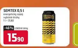 Trefa SEMTEX 0,5l energetický nápoj nabídka