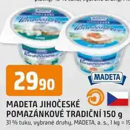 Trefa MADETA JIHOČESKÉ POMAZÁNKOVÉ TRADIČNÍ 150 g nabídka