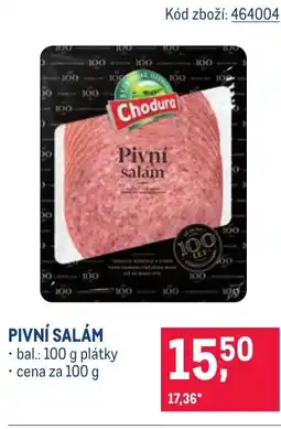Makro Pivní salám nabídka