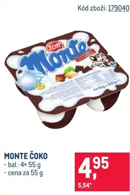 Makro Monte čoko nabídka