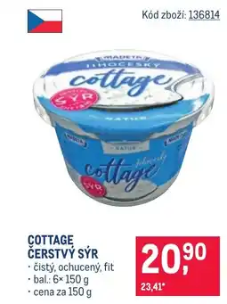 Makro MADETA Cottage čerstvý sýr nabídka