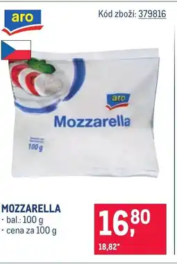 Makro Mozzarella nabídka