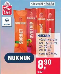 Makro NUKNUK nabídka