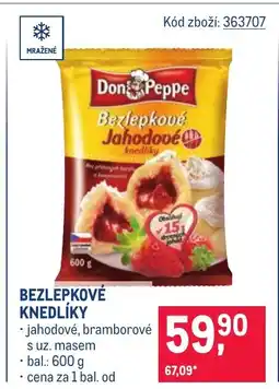 Makro Bezlepkové knedlíky nabídka
