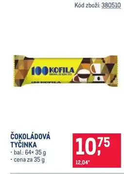 Makro Čokoládová tyčinka nabídka