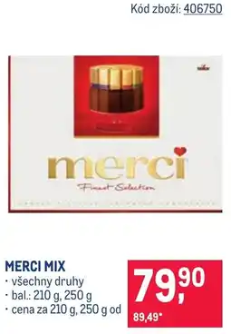 Makro Merci mix nabídka