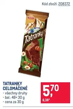 Makro Tatranky celomáčené nabídka