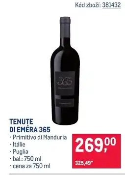Makro Tenute di eméra 365 nabídka