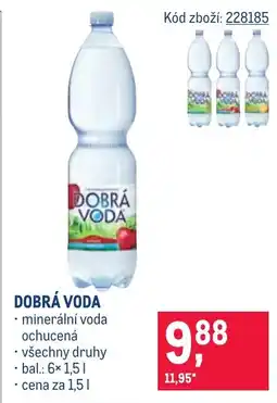 Makro DOBRÁ Voda nabídka