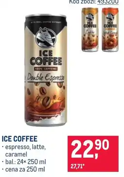 Makro Ice coffee nabídka
