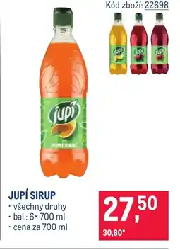 Makro Jupí sirup nabídka