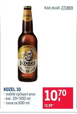 Makro KOZEL 10 nabídka