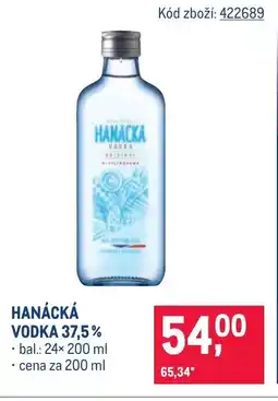 Makro Hanácká vodka 37,5% nabídka