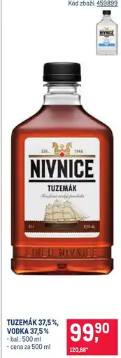 Makro Tuzemák 37,5%, vodka 37,5% nabídka