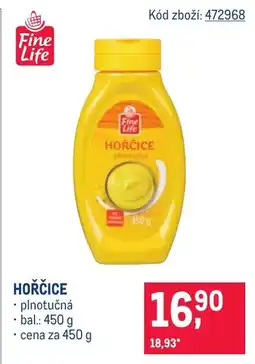 Makro Fine Life Hořčice nabídka