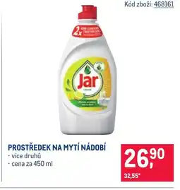 Makro JAR Prostředek na mytí nádobí nabídka