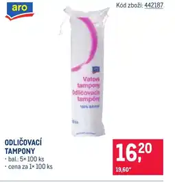 Makro Odličovací tampony nabídka
